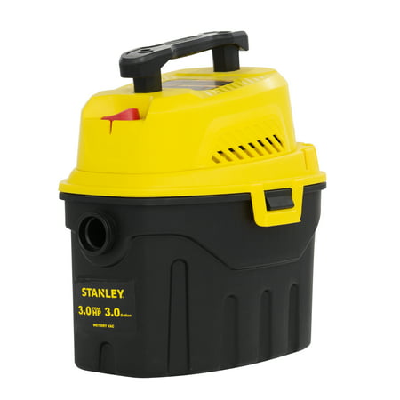 Stanley Black & Decker SL18910P-3 -3 Gallon Wet Dry Vacuum, 3 Peak HP Poly 2 in 1 Vacuum