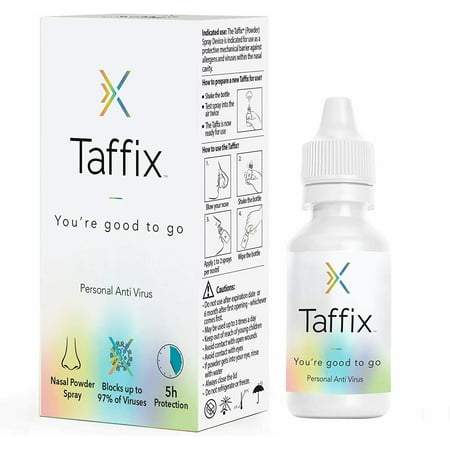Taffix Anti-Virus Nasal Spray Powder Block Virus Protection for 5 hours