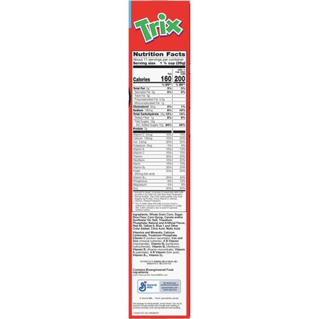 Trix, Cereal, Fruit Flavored Corn Puffs, 16.1 oz